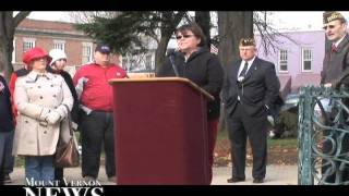Veterans honored with ceremony on square