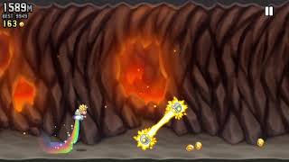 Jetpack Joyride  Barry in Dragon Ball Z Skin screenshot 2