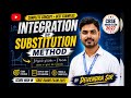 Class 12 Integration sums by substitution method #integration #ncert#jee #pw