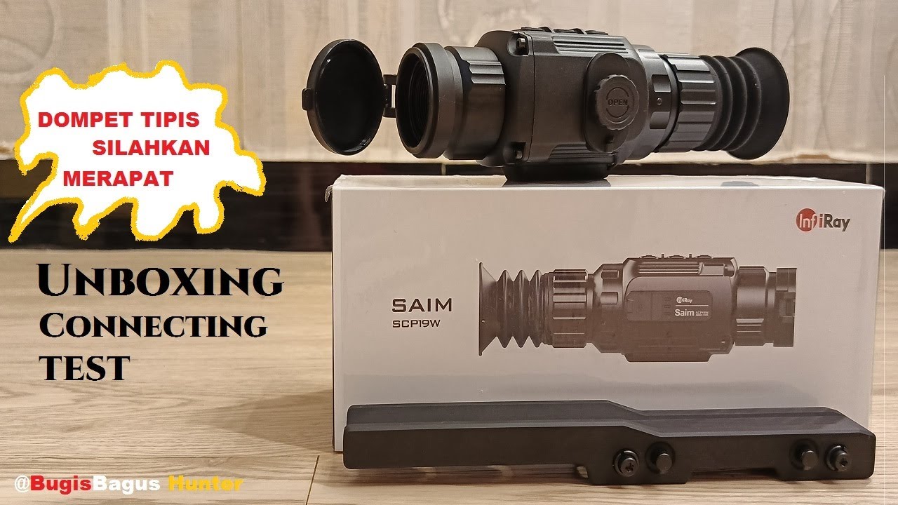 InfiRay Saim scp19w Unboxing