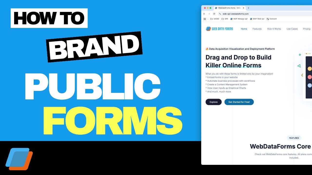 How To Brand Public Forms - YouTube