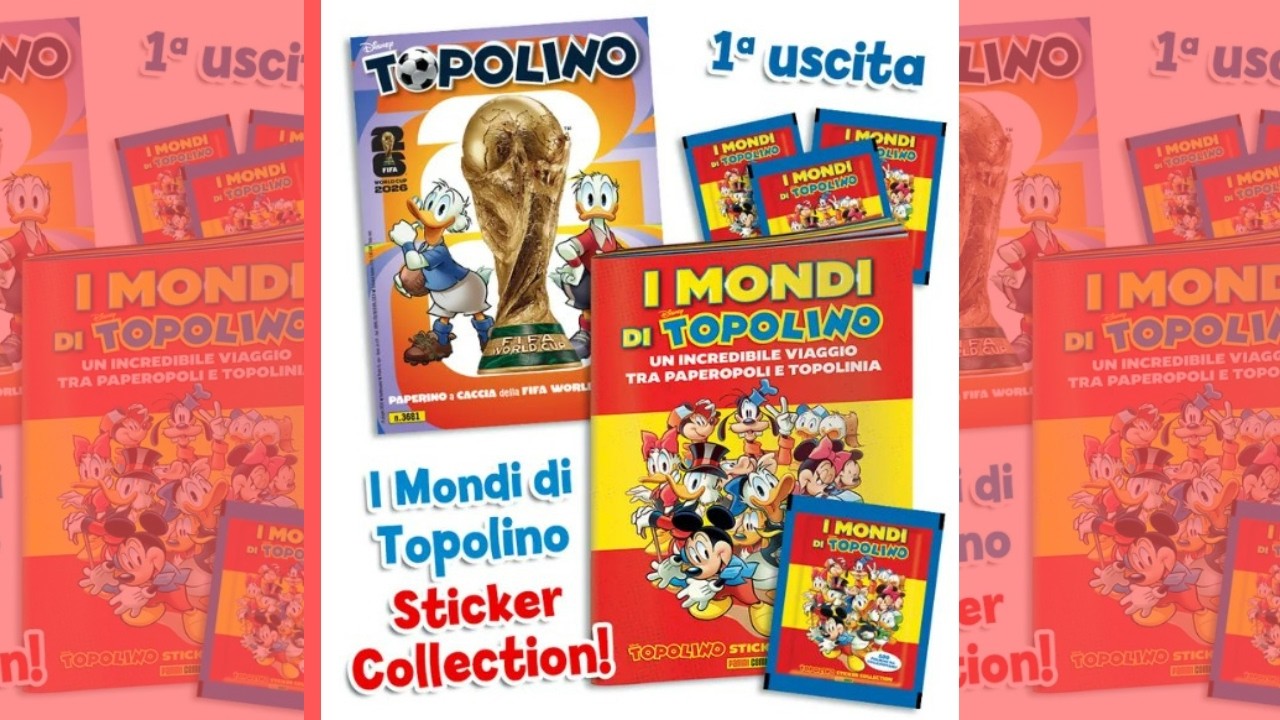 SBUSTIAMO LE NUOVE FIGURINE! Topolino 3681