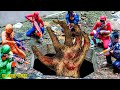 Superheroes X Warriors Nerf Guns Fight Criminal Group Destroy Monster + more Stories