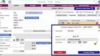 Process a manual sale