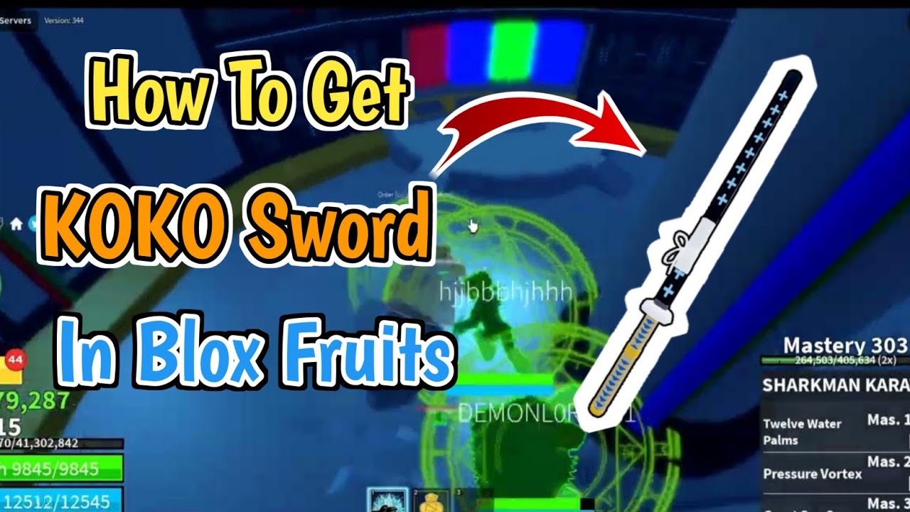 How to get the koko in Blox Fruits 2023 - PROJAKER