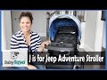 J is for Jeep Adventure All-Terrain Jogging Stroller