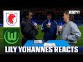 Lily Yohannes on Lyonnes' semifinal spot: ‘This is what you play for’ 💪 | Women’s Champions League