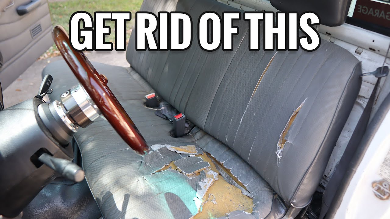 Installing Bucket Seats in the Nissan Hardbody D21 Flake Garage