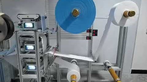 high speed full automatic elastic band mask machine one key change both for adults and children mask