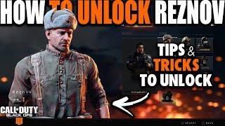 HOW TO UNLOCK REZNOV IN BLACK OPS 4 BLACKOUT | How to Unlock Characters in Call of Duty Black Ops 4