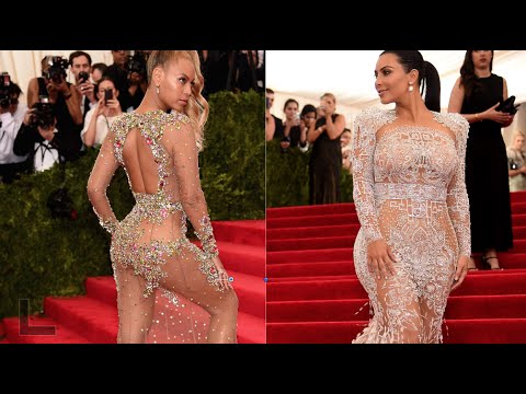 Video: Kim Kardashian In Sheer Dress