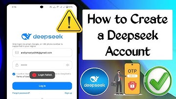 How to Create a Deepseek Account & Solve otp Problem-2025 | DEEPSEEK AI