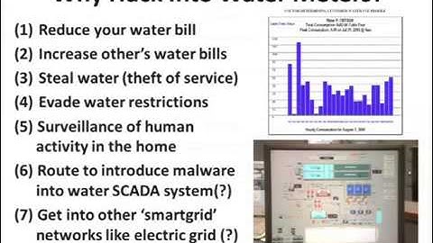 DEFCON 19 Vulnerabilities of Wireless Water Meter Networks
