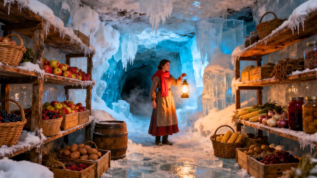 Settlers Mocked the Widow for Freezing Food — Until the Village Was Cut Off By Snowstorm