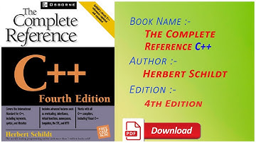 The Complete Reference C++ by Herbert Schildt #HkgBooks