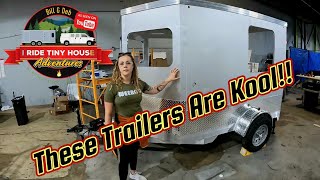 We Tour WeeRoll Trailers. Lightweight All Aluminum Trailers.