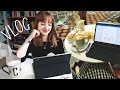 Cozy writing vlog   my fantasy novel how i plot stories  2024 writing goals 