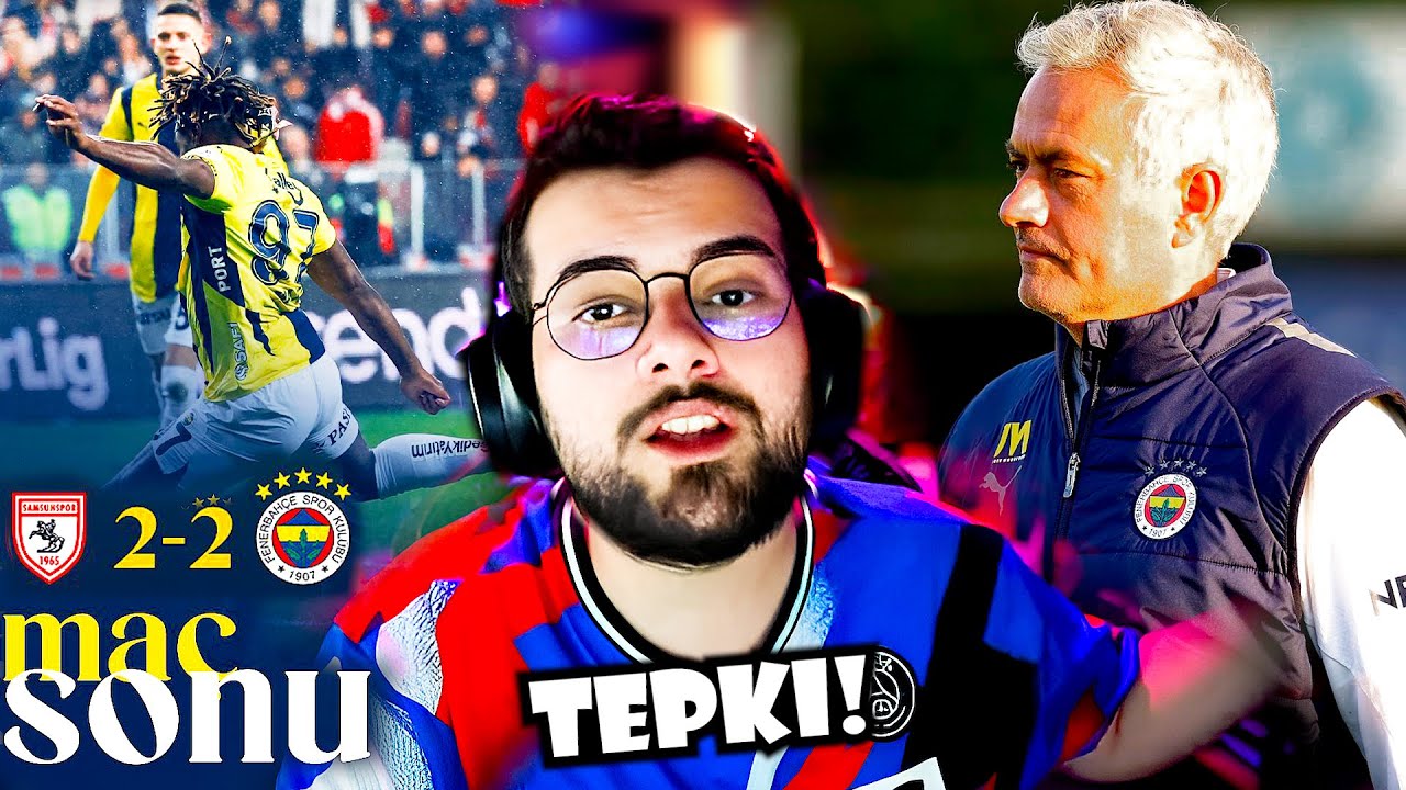 Jrokez / SAMSUNSPOR 2-2 FENERBAHÇE MAÇ SONUCU VE J.MOURINHO TEPKİSİ! | Ruhsuzlar Ordusu..