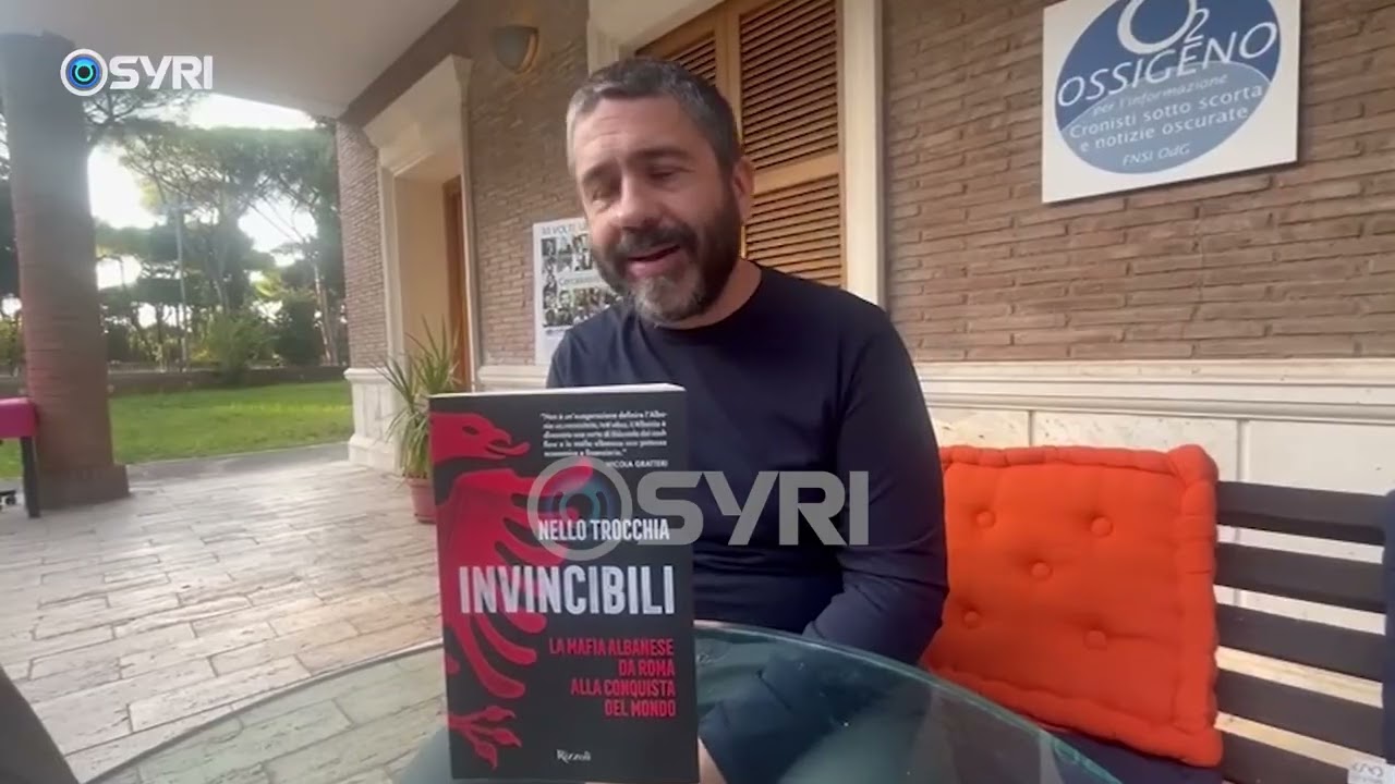 Nello Trocchia promovon librin për mafien shqiptare, Shqipëria strehë e kriminelëve të Ndrangetës
