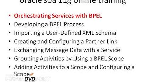 oracle soa bpel & oracle soa 11g  training