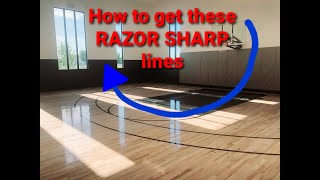 How to paint straight lines | In Home Basketball Court! by Paint Boss 2,174 views 2 years ago 24 minutes