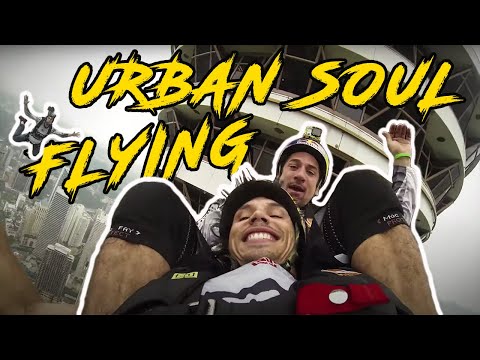 KL Tower BASE jump 2013 | Urban Soul Flying