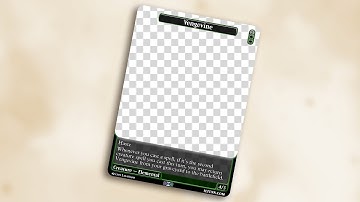 Finishing up the Frame - Trading Card Template Pt 6