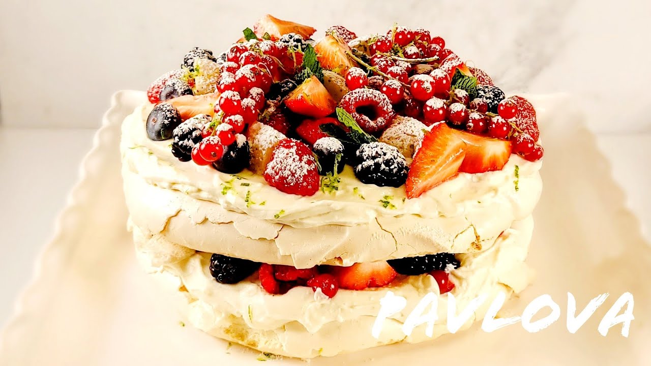 How to make Pavlova cake - YouTube