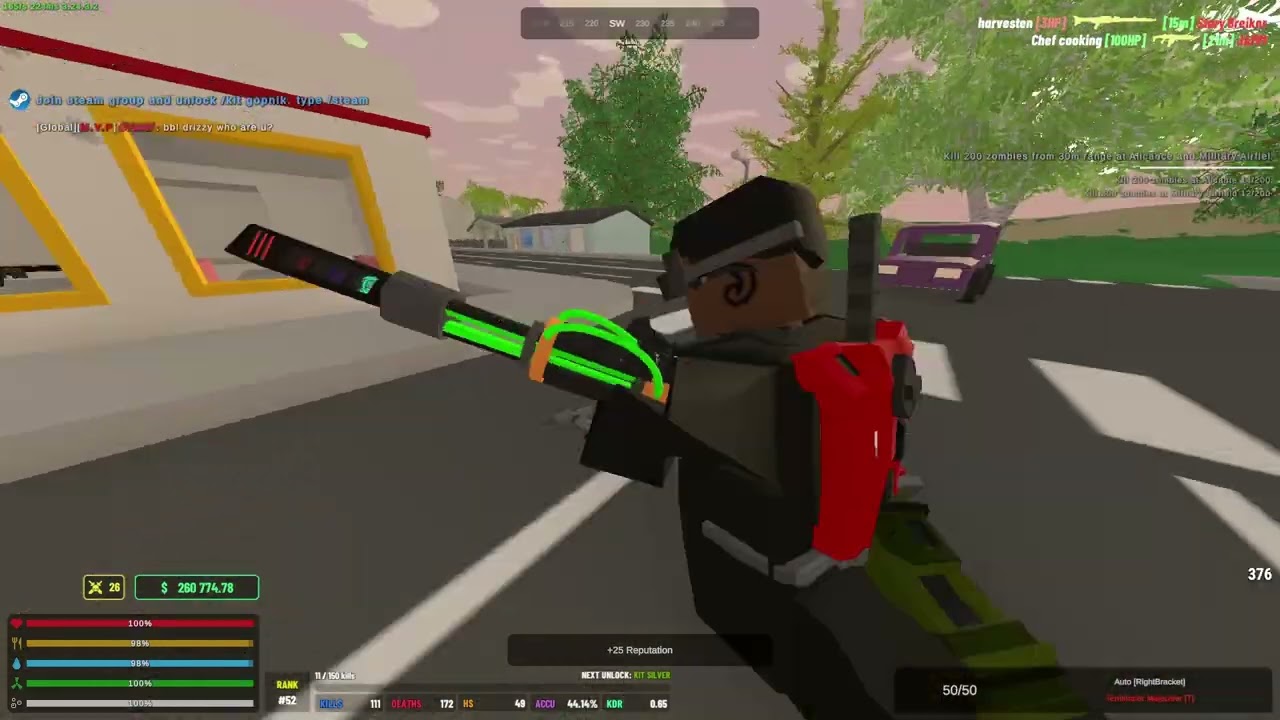 Unturned  LTU WARZONE PVP #11