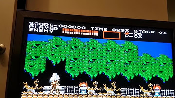 Famicom av mod game demo