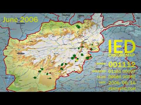 IED Attacks in Afghanistan 2004-2009