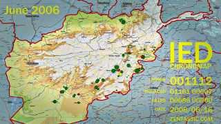 IED Attacks in Afghanistan 2004-2009 screenshot 5