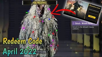 Codm Redeem Code 2022 | New Redeem Code Codm | Today Redeem Code Codm | Cod Mobile Redeem Code