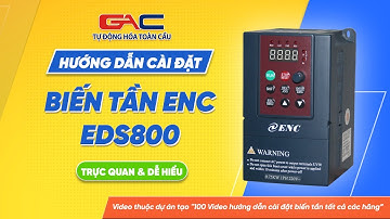 Cài đặt biến tần ENC EDS800 & Hướng dẫn đấu nối dây #bientan #inverter #tudonghoatoancau