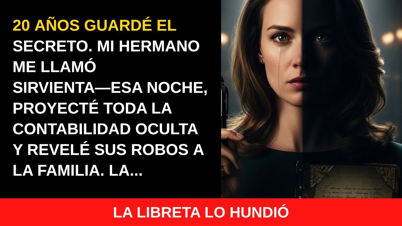 Mi hermano me dijo "solo sirves para limpiar" en la cena—proyecté el video de sus robos y la sala...