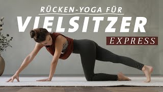 Yoga für Vielsitzer Express | Frische Impulse für Rücken, Wirbelsäule & Schultern | 15 Min. image