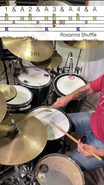 Let’s Build The Drum Beat For The Rosanna Shuffle in 30 Seconds!