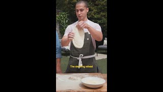 POV: Stretching your first pizza #shorts #howto #pizza