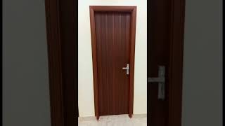 WPC Doors Fitting Complete Alhamdulillah🚪❤️ #dtechdoorscompany #wpcdoors #lifetimewarranty #doors