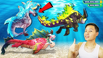 HACK TIỀN HUNGRY SHARK MUA VÀ TIẾN HOÁ HẾT CÁ MẬP CỔ ĐẠI NGỰA THẦN