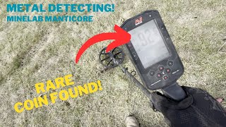 Finding a RARE Australian Proclamation coin while metal detecting with the Minelab Manticore!