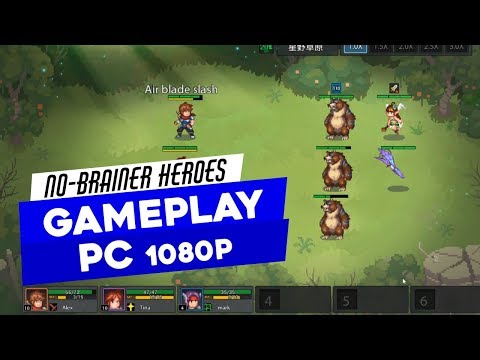 No-brainer Heroes 挂机吧！勇者 - Gameplay PC [1080p]