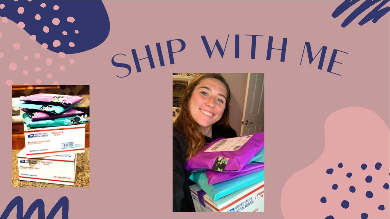 SHIP WITH ME Poshmark SalesShipping my Poshmark orders My Poshmark