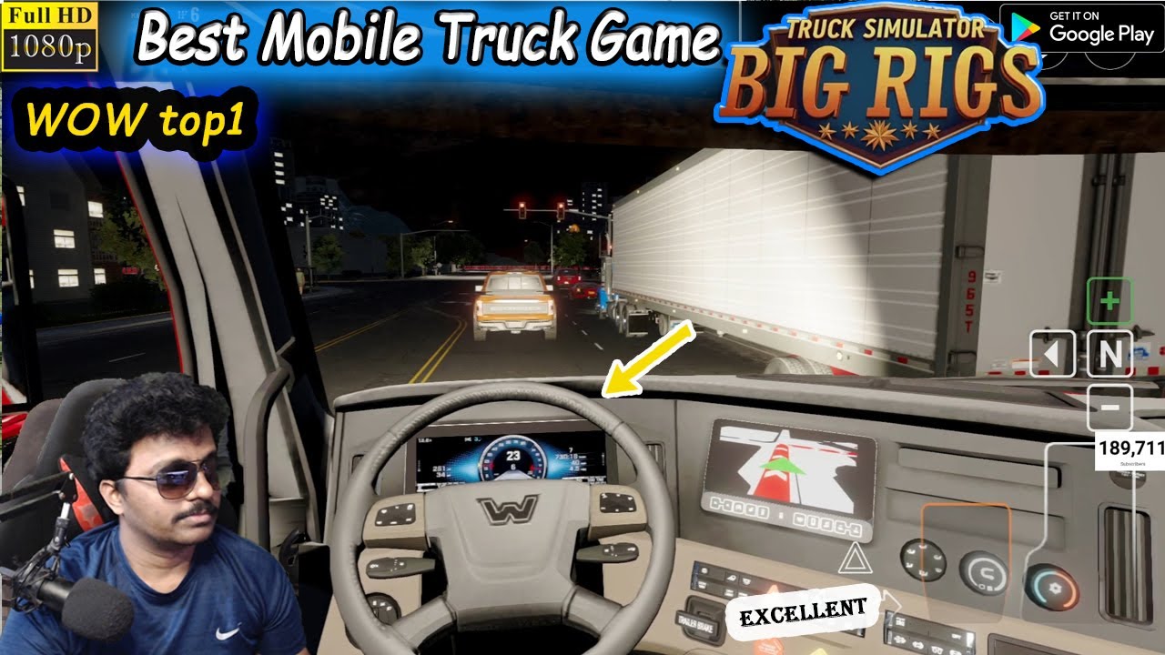 Best Mobile Truck Simulator Big Rigs Android Telugu
