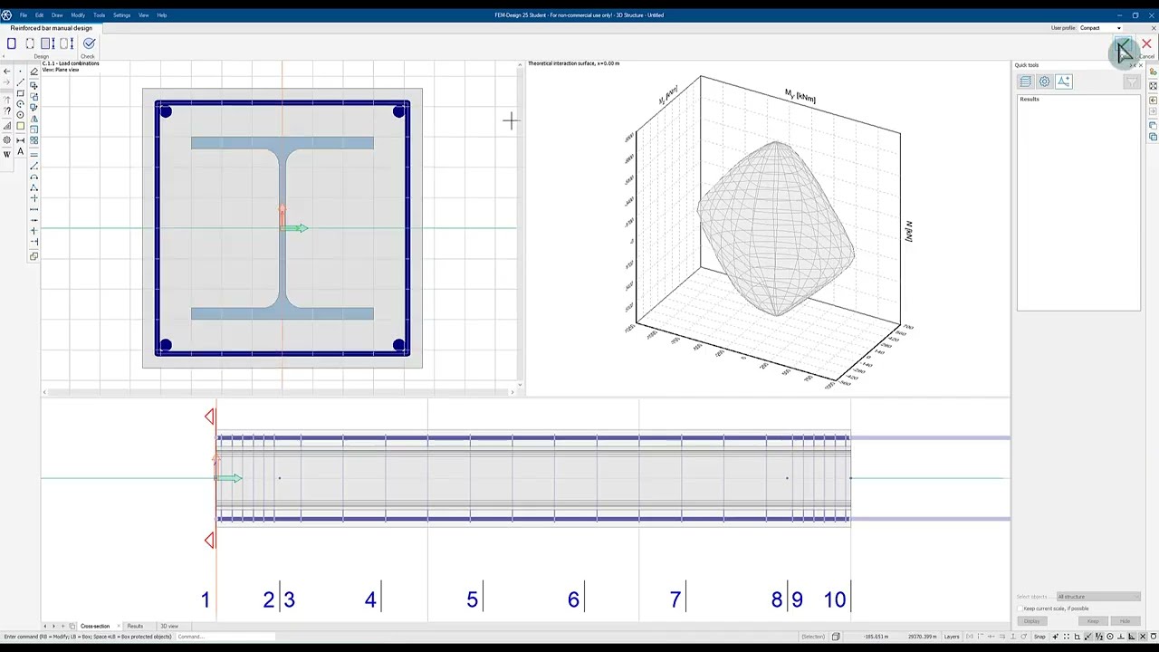 Composite Column Design in FEM-Design | Eurocode 4 Tutorial