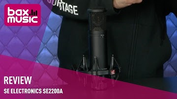 SE Electronics SE2200a II multi pattern condenser microphone - Review