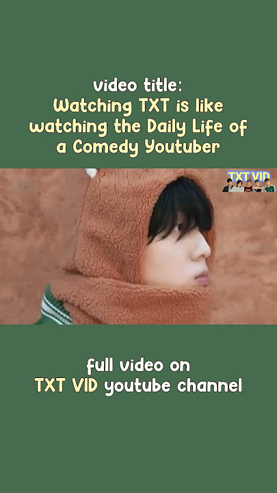 Yeonjun felt offended by Beomgyu's words🤣 #txt #yeonjun #beomgyu #tomandjerry
