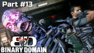 Binary Domain PS3 Walkthrough — Chapter 5 Part 3 | Chapter Finale & Epic Boss Battle