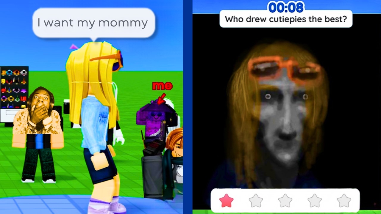 giving roblox kids TRAUMA with HORRIFYING DRAWINGS (im diabolical)