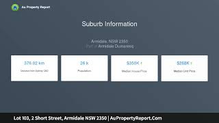 Lot 103, 2 Short Street, Armidale NSW 2350 | AuPropertyReport.Com